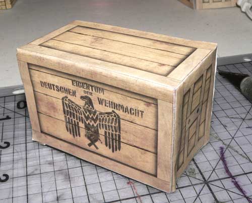 TVandFilmtoys.com, DIY, make your own Ark Crate, Raiders of the Lost Ark, Diorama, Indiana Jones