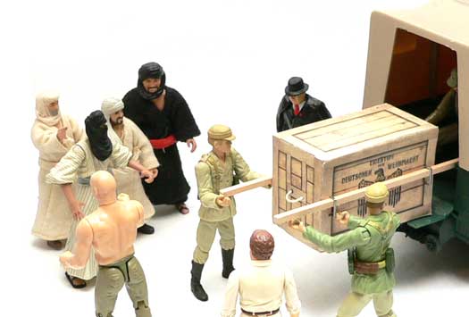 TVandFilmtoys.com, DIY, make your own Ark Crate, Raiders of the Lost Ark, Diorama, Indiana Jones