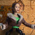 Lara Croft Vs. Imhotep Desktop Wallpaper