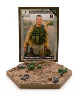 Staff Sergeant Matthew Zedwick, America's Army, Americasarmy.com, Real Heroes, Jazwares