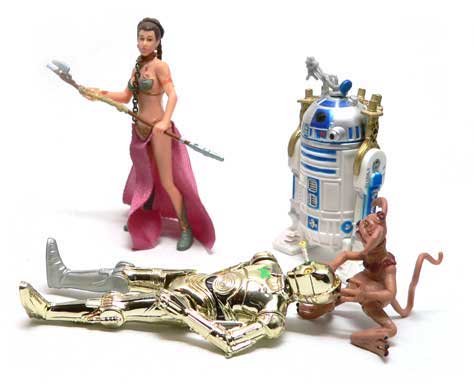 Star Wars, Star Wars Action Figures, C-3PO, droid, Salacious Crumb  Action Figure Review