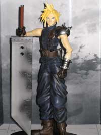 Final Fantasy VII, Cloud Strife, Tifa Lockhart, Play Arts, Action Figure Review