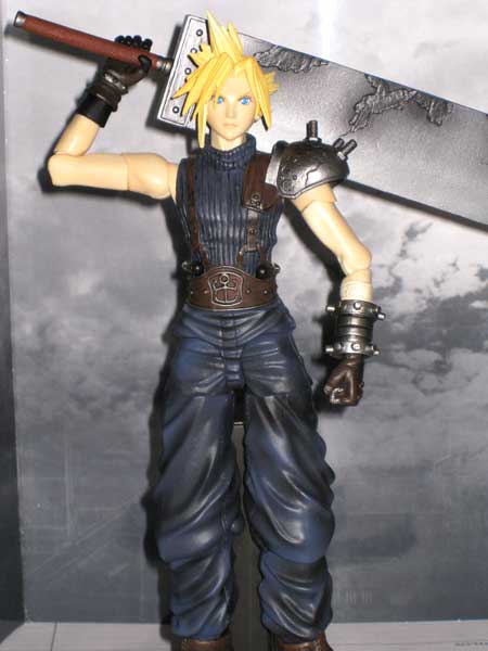 Final Fantasy VII, Cloud Strife, Tifa Lockhart, Play Arts, Action Figure Review