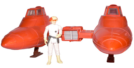 Vintage Star Wars Twin Pod Cloud Car, Action Figures, Review