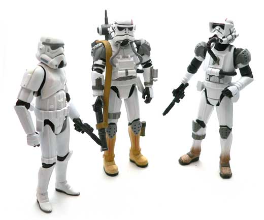 EVO Trooper, Force Unleashed, Expanded Universe, Star Wars, Star Wars Action Figures,  Action Figure Review