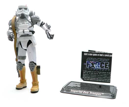 EVO Trooper, Force Unleashed, Expanded Universe, Star Wars, Star Wars Action Figures,  Action Figure Review