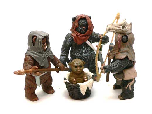 Romba, Graak, Ewok, Nippet, Return of the Jedi, Star Wars, Star Wars Action Figures, Jabba's Palace, Action Figure Review