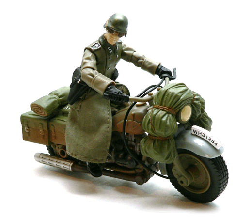 German Soldier, Motorcycle, Indiana Jones, Last Crusade, Hasbro, Action Figure Review