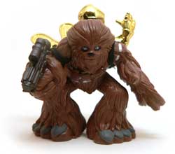 Star Wars, Star Wars Action Figures, Galactic Heroes, Action Figure Review, Chewbacca, Chewie, C-3PO