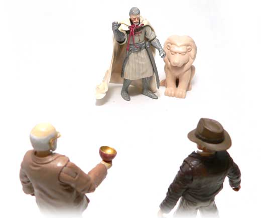 Grail Knight, Indiana Jones, Raiders of the Lost Ark,Last Crusade, Hasbro, Action Figure Review