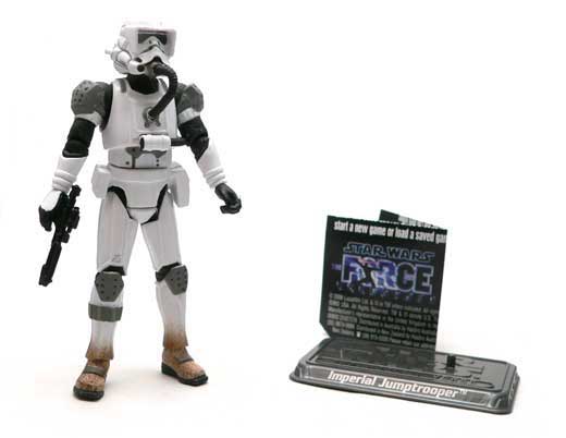 Imperial Jumptrooper, Force Unleashed, Expanded Universe, Star Wars, Star Wars Action Figures,  Action Figure Review