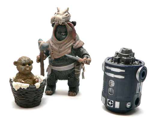 Leektar, Ewok, Nippet, Return of the Jedi, Star Wars, Star Wars Action Figures, Jabba's Palace, Action Figure Review