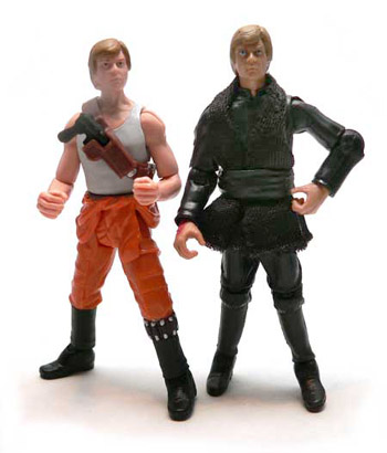 Star Wars, Star Wars Action Figures, Luke Skywalker, Jedi Knight, Mara Jade,Comic two Pack, Action Figure Review, Hasbro