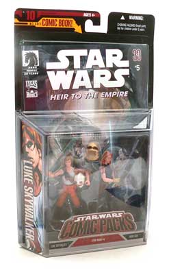 Star Wars, Star Wars Action Figures, Luke Skywalker, Jedi Knight, Mara Jade,Comic two Pack, Action Figure Review, Hasbro