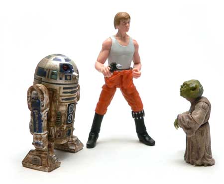 Star Wars, Star Wars Action Figures, Luke Skywalker, Jedi Knight, Mara Jade,Comic two Pack, Action Figure Review, Hasbro
