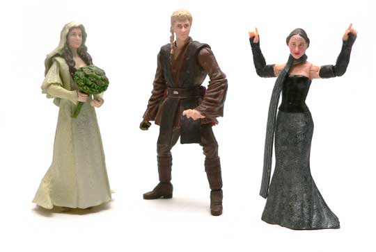 Star Wars, Star Wars Action Figures, Padme Amidala, Naboo Senator,  Attack of the Clones, AOTC, Action Figure Review
