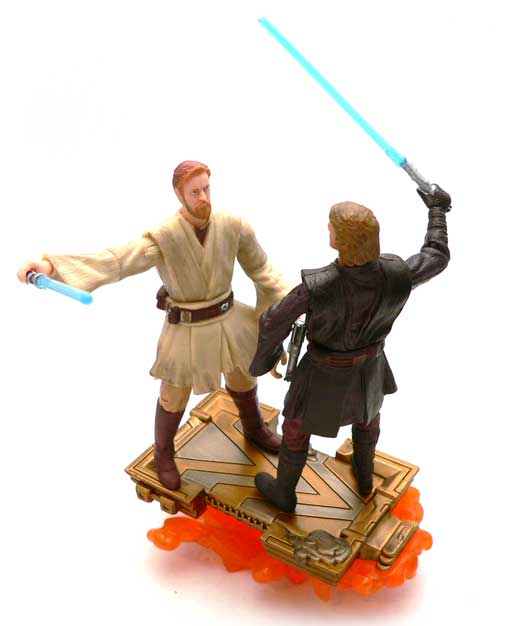 Mustafar, Panning Droid, Anakin Skywalker, Obi-Wan Kenobi, Duel, Revenge of the Sith, Star Wars, Star Wars Action Figures,  Action Figure Review