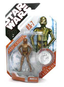 Star Wars, Star Wars Action Figures, RA-7, droid,  Action Figure Review