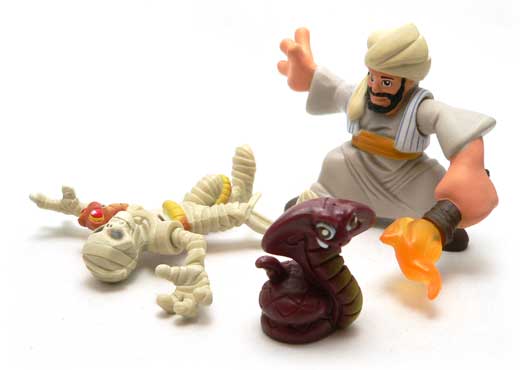 Sallah, Mummy, Cobra, Indiana Jones, Raiders of the Lost Ark, Adventure Heroes, Hasbro, Toys, Review