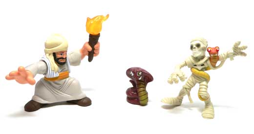 Sallah, Mummy, Cobra, Indiana Jones, Raiders of the Lost Ark, Adventure Heroes, Hasbro, Toys, Review