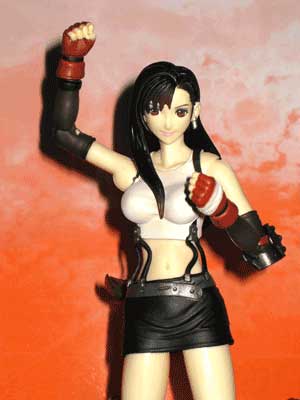 Final Fantasy VII, Tifa Lockhart, Play Arts, Action Figure Review
