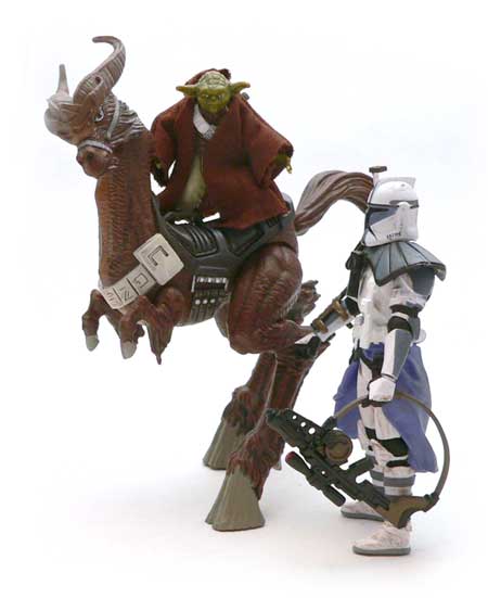 Star Wars, Star Wars Action Figures,Yoda, Kybuck,  Action Figure Review